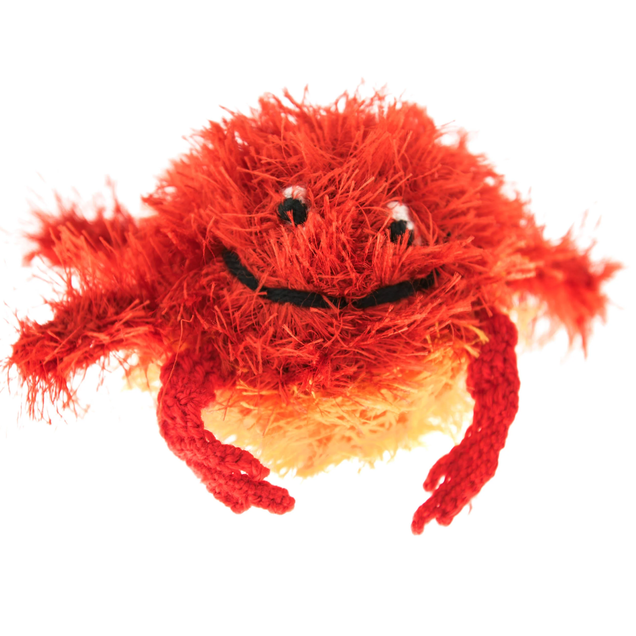 Crab - Handmade Squeaky Dog Toy - Image 2