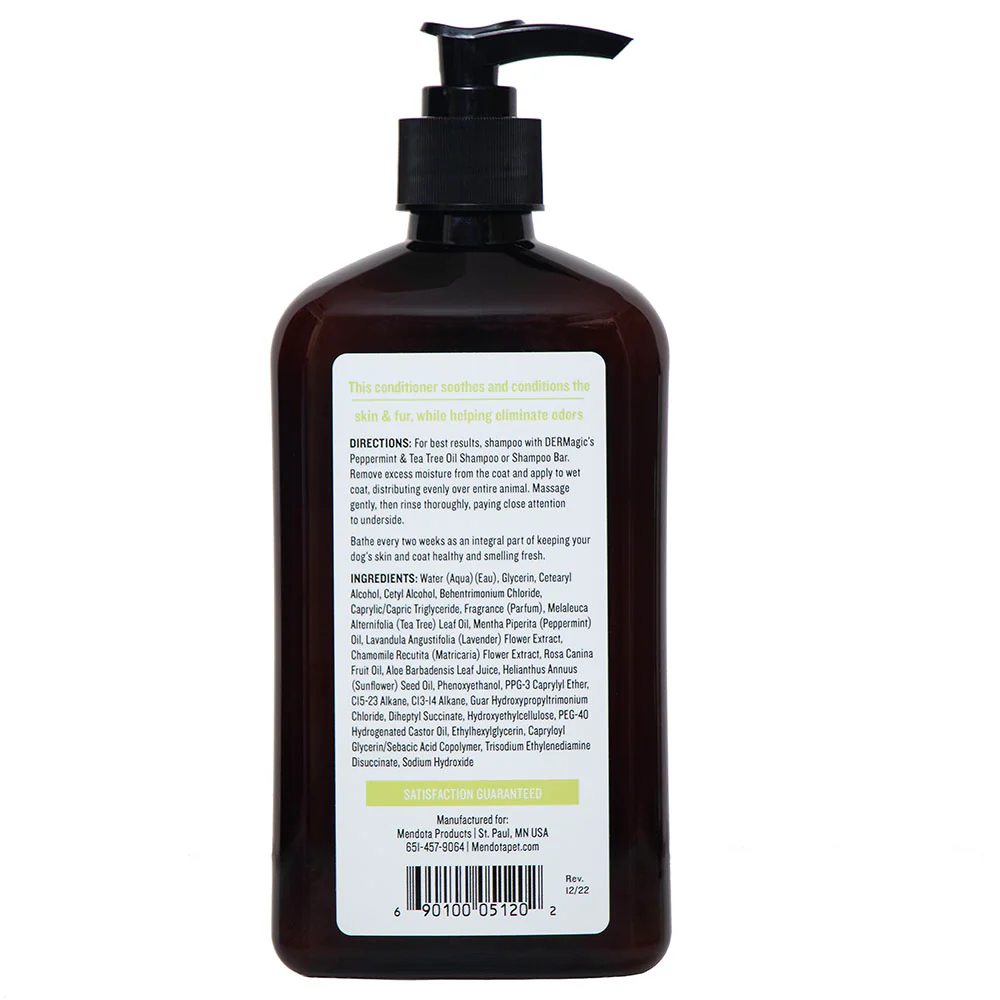 DERMagic Peppermint & Tea Tree Oil Conditioner - BONUS SIZE 18 oz. - Image 2