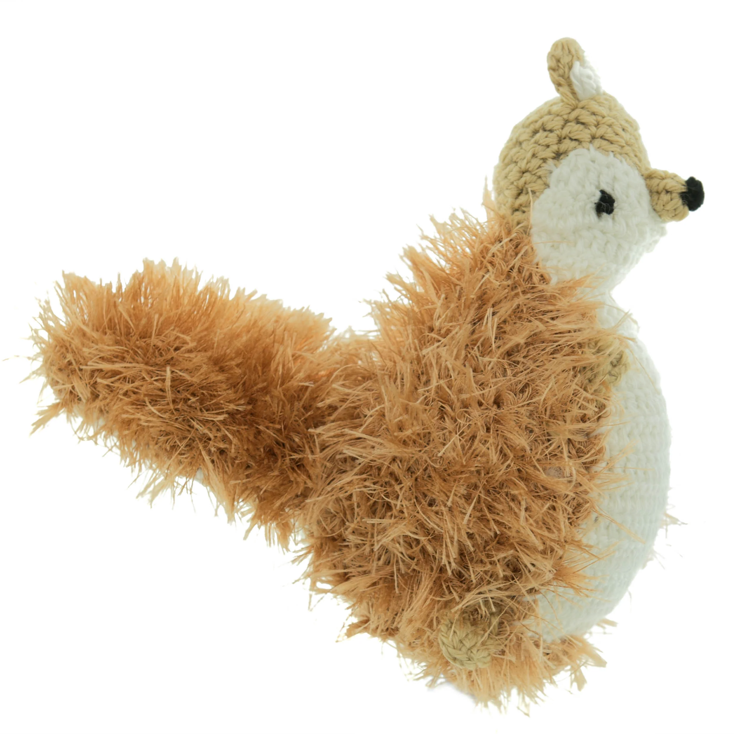 Squirrel - Handmade Squeaky Dog Toy - Image 2