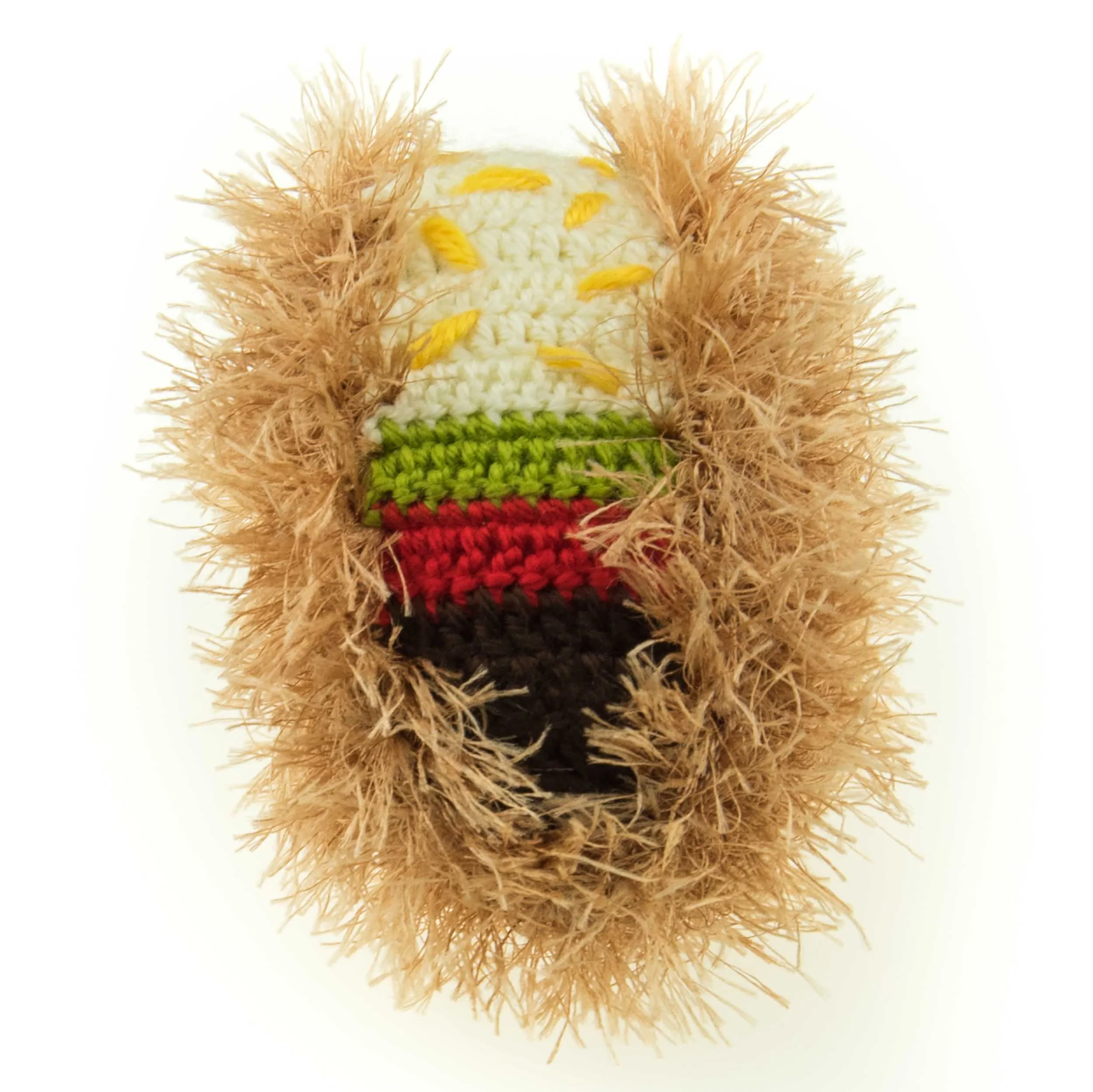 Taco - Handmade Squeaky Dog Toy - Image 2